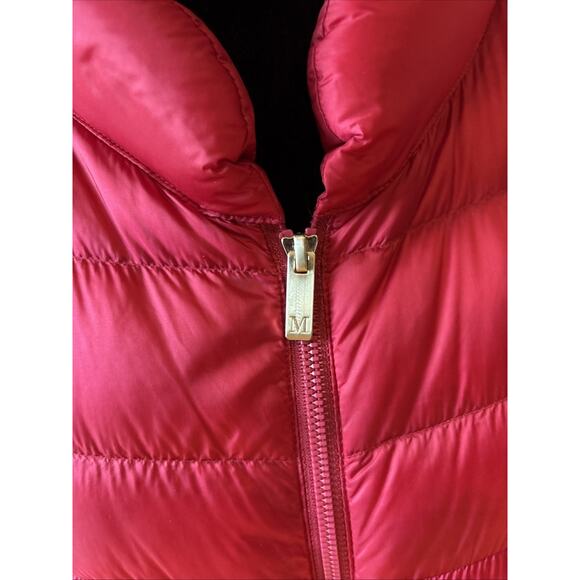 Martha Stewart Puffer Jacket Vest Women Sz 1X RED Down zip Short Sleeve New - Picture 9 of 14